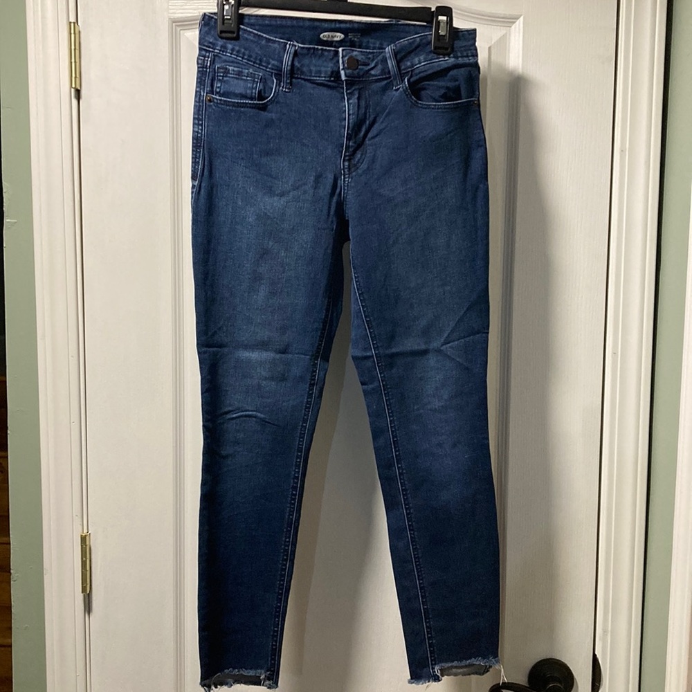 Classic Dark Blue Women's Stretch Jeans